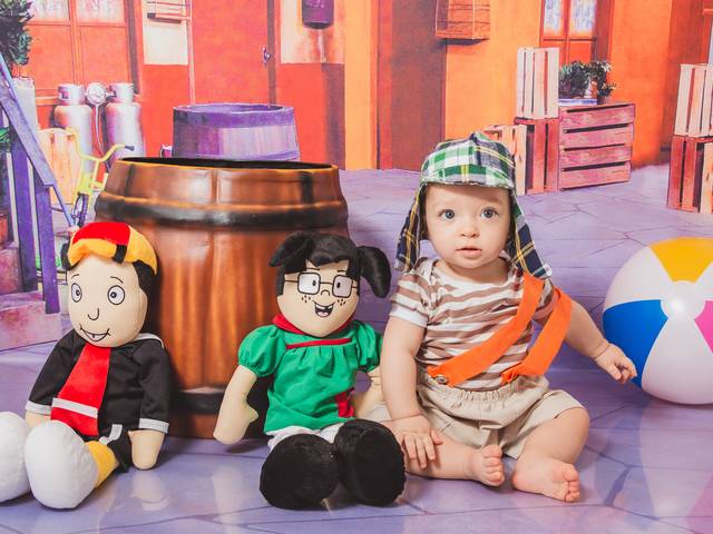 ACOMPANHAMENTO de SESSÃO DA TURMA DO CHAVES - JOSÉ ÍCARO - 8 MESES