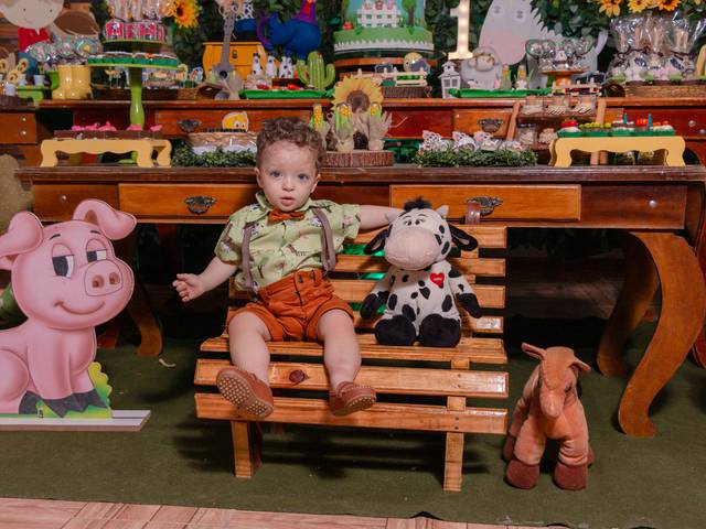 ANIVERSÁRIO INFANTIL de 1º ANINHO - FAZENDINHA DO JOSÉ ÍCARO