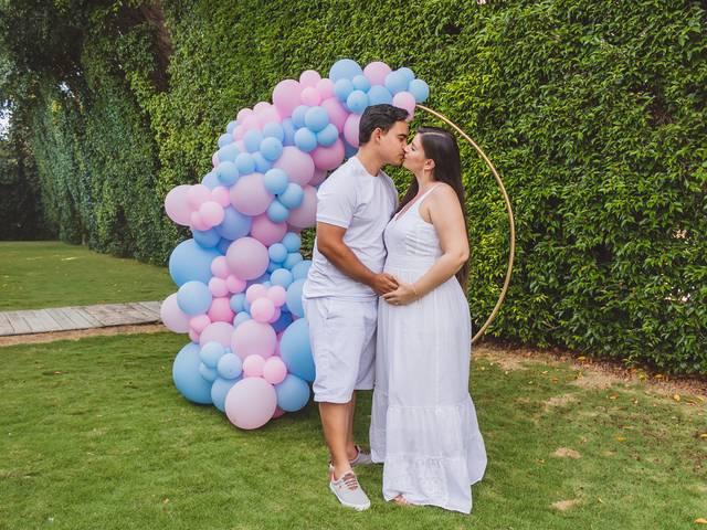 ENSAIO/CHÁ REVELAÇÃO de FOTO REVELAÇÃO - NADJA E JOÃO