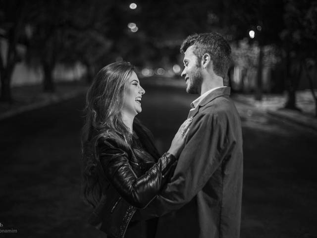 ensaio de Tatiane e Adriano