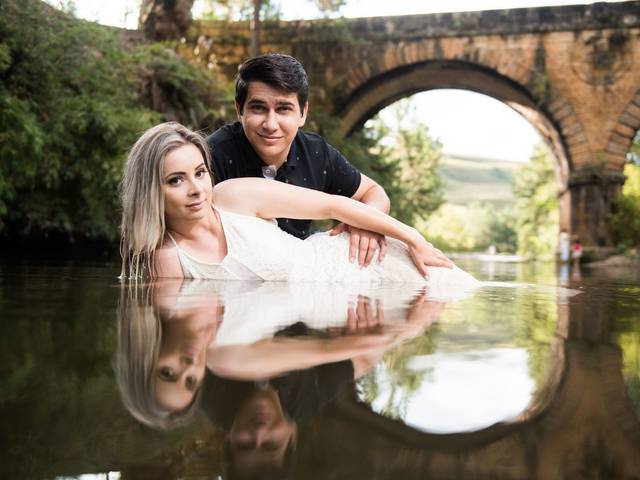 Ensaios  de Bruna e Fernando