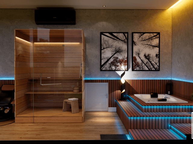 Residencial de Projeto - Residência Cerejeiras - Terraço