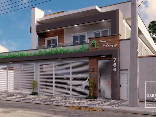 Fachadas de Projeto de Fachada - Residencial Villa de Olívia 