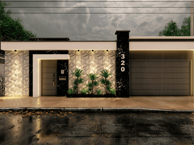 Fachadas de Projeto de Fachada - Novo Lar | Negócios Imobiliários