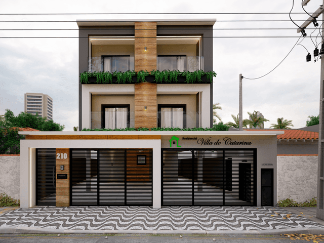 Fachadas de Projeto de Fachada - Residencial Villa de Catarina - LMB Empreendimentos