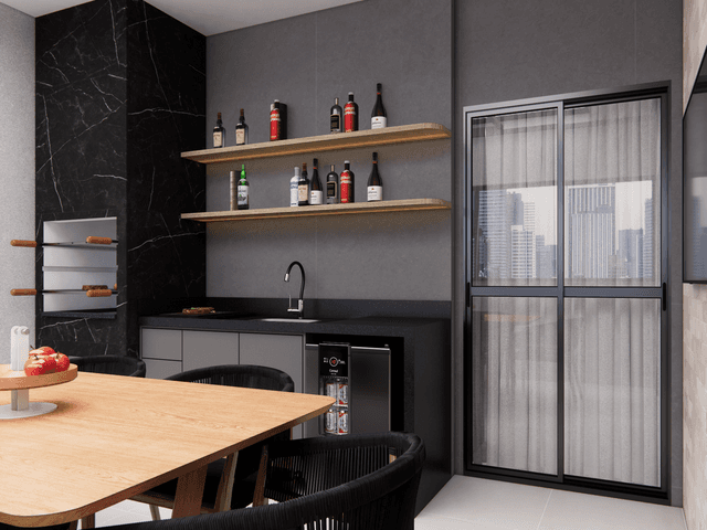 Residencial de PROJETO RESIDENCIAL (INTERIORES - UNID.09) - PARQUE DA SEMENTEIRA 