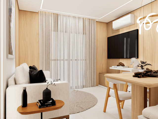 Residencial de PROJETO RESIDENCIAL (INTERIORES - UNID.02) - PARQUE DA SEMENTEIRA 