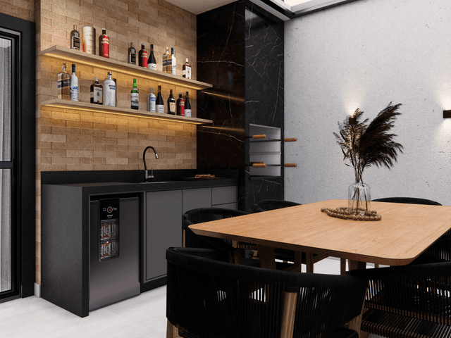 Residencial de PROJETO RESIDENCIAL (INTERIORES - UNID.09) - RIO FUNDO