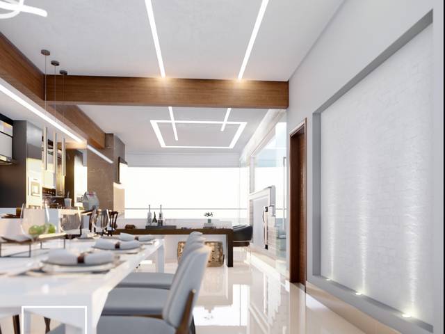 Residencial de Projeto de Interiores - APTO. 172