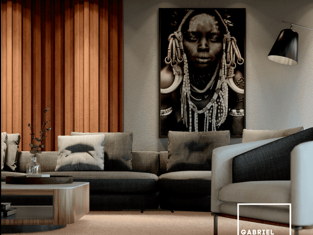 Residencial de Projeto de Interiores 