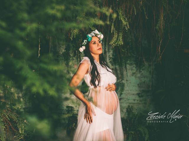 Gestante de Ensaio Gestante Ruth