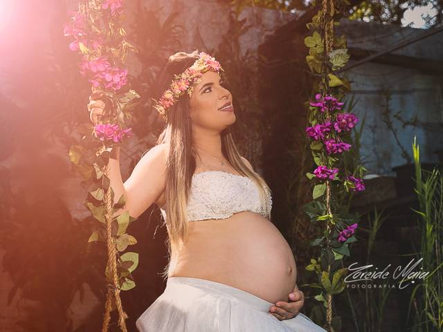 Gestante de Ensaio Gestante Fernanda