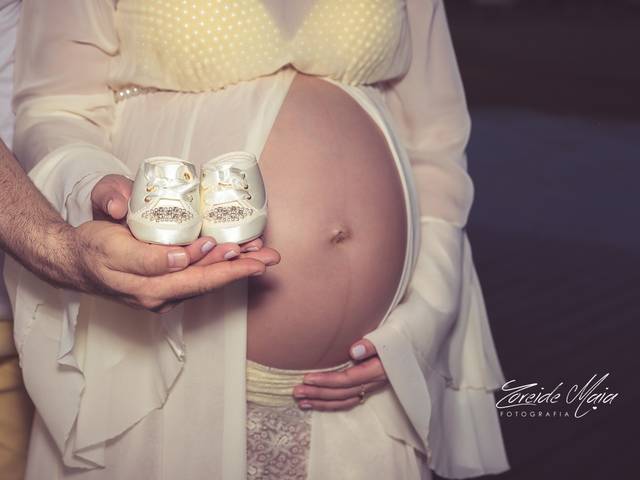 Gestante de Ensaio gestante Marina