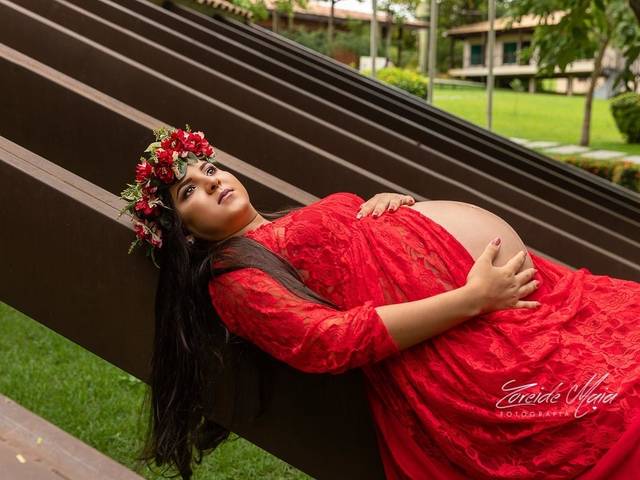 Gestante de Ensaio Gestante Morrana