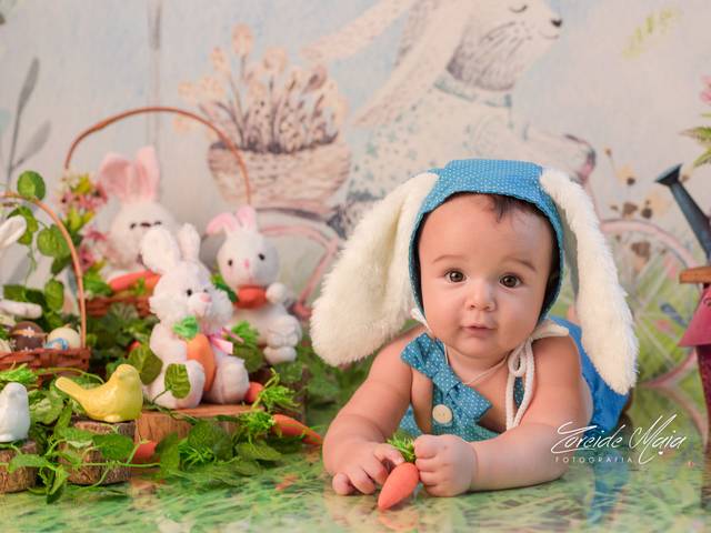 Crianças de Ensaio Páscoa Guilherme