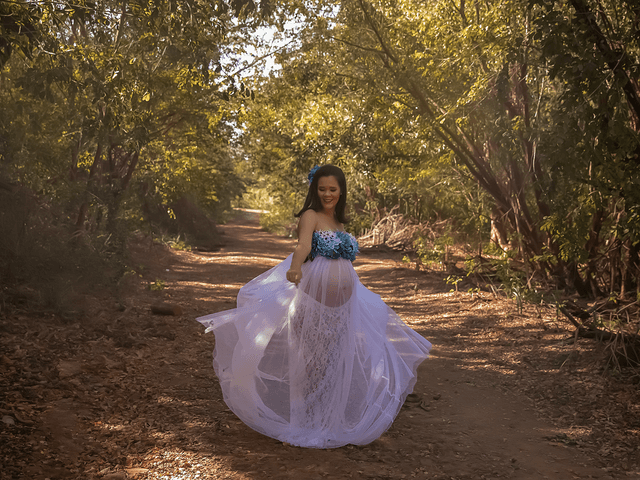 Gestante de Ensaio Gestante Hélida