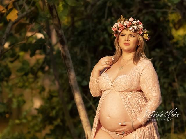 Gestante de Ensaio Gestante Lílian