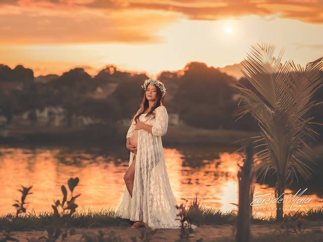 Gestante de Ensaio Gestante Warliana