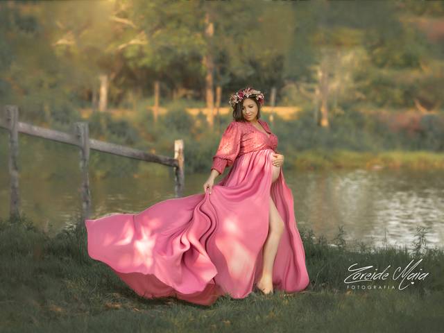 Gestante de Ensaio Gestante Mariana