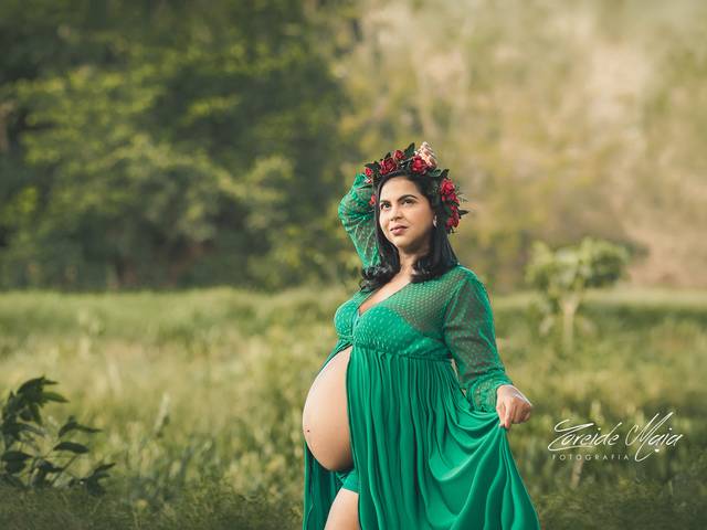 Gestante de Ensaio Gestante Sara