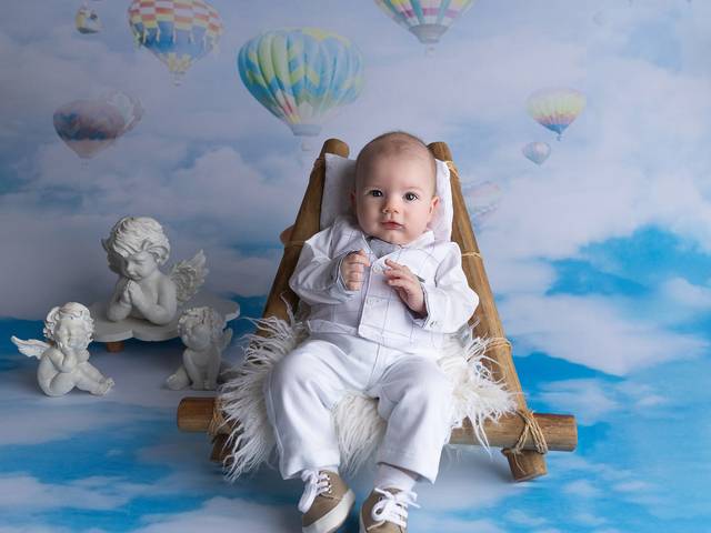 Crianças de Ensaio Infantil Miguel