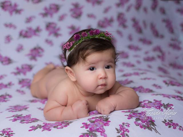 Crianças de Ensaio Infantil Maria