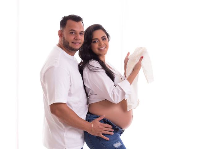 Ensaio Gestantes de Bruna e Matheus esperando a sua Alice!