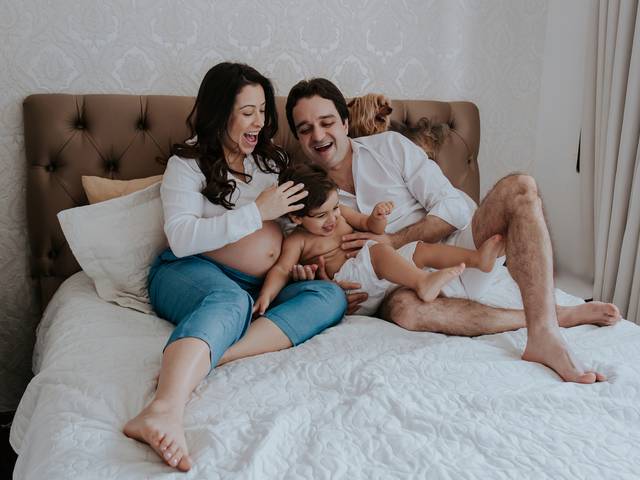 Ensaio Gestantes de Ensaio gestante em casa