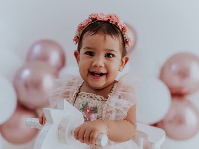 Ensaio 1 ano de Smash the cake Aurora