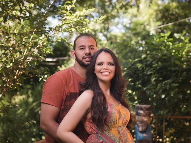 Ensaio Gestantes de Raisa e Aloísio Esperando o Renan