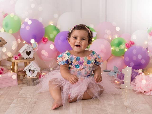 Ensaio 1 ano de 1 Ano da Isadora