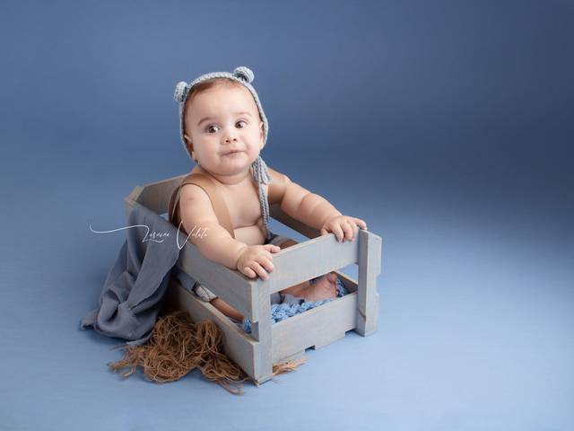 Infantil de Ensaio de bebê - 7 meses 