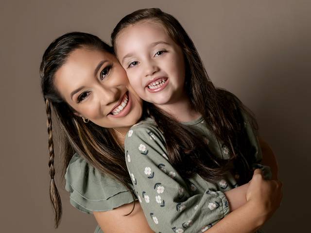 Ensaio de família de Priscila e Martina 