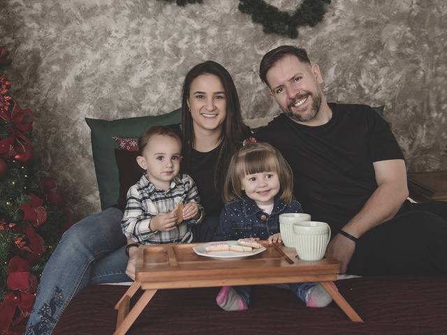 Família de Mighel e Tete