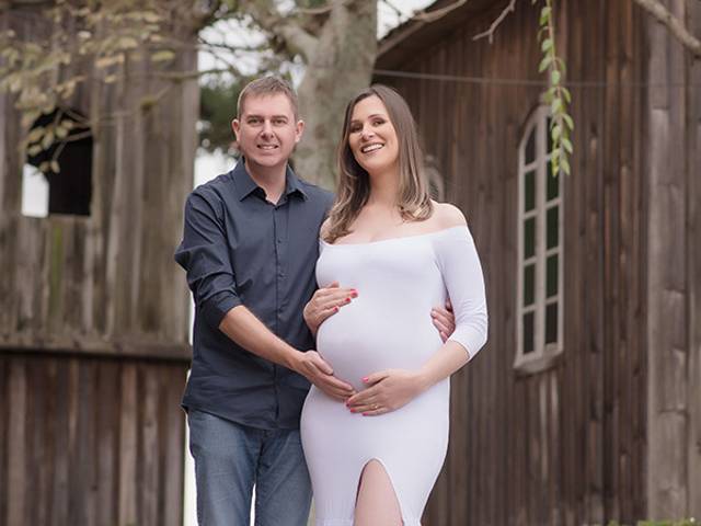 Gestante de A doce espera de Luísa