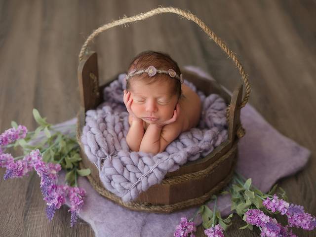 Newborn de Ana 8 dias