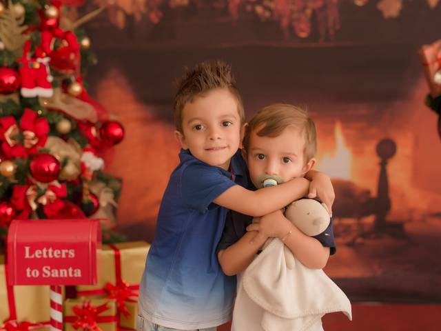 Família de Léo e Gui