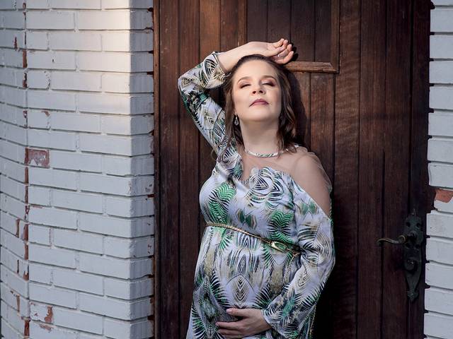 Gestante de A doce espera da Érica