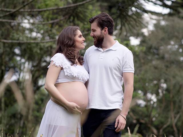 Gestante de A espera da Laura