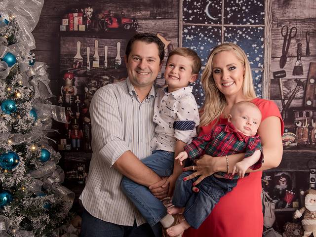 Família de Dani e Pedro