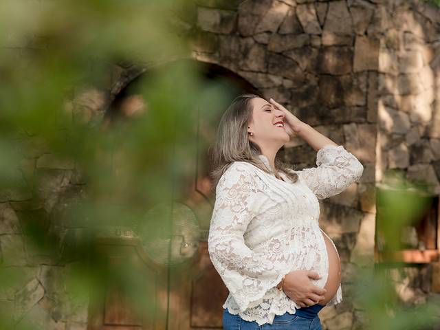 Gestante de A doce espera de Leonardo