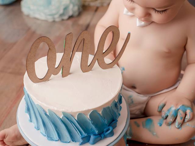 Bebês de Smash the Cake do Matteo