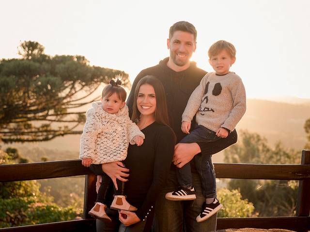 Família de Tainá + Gustavo = Lais e Arthur