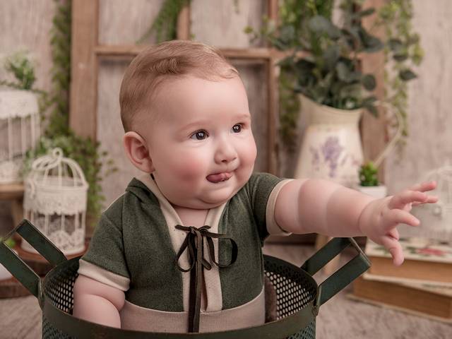 Bebês de Joaquim {6 meses}