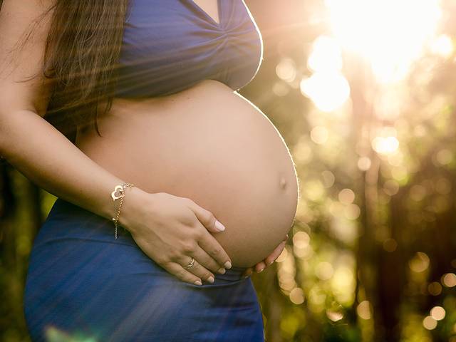 Gestante de A espera de Enzo