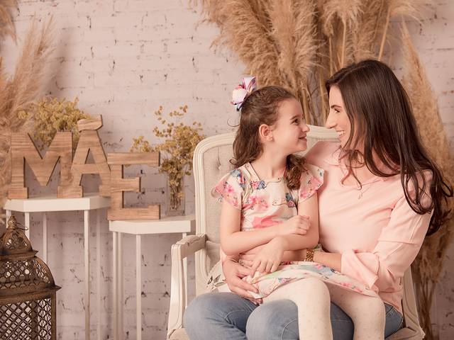 Família de Luiza e Dani