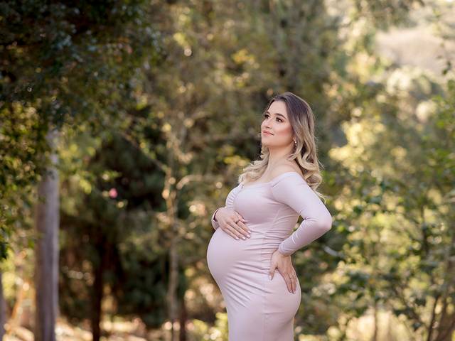 Gestante de A espera de Isabela