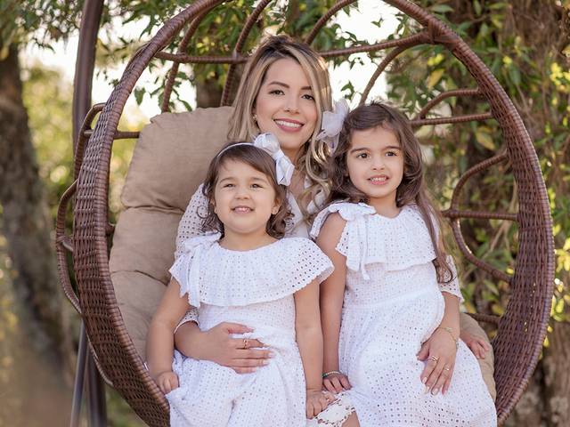 Família de Sofia e Paola