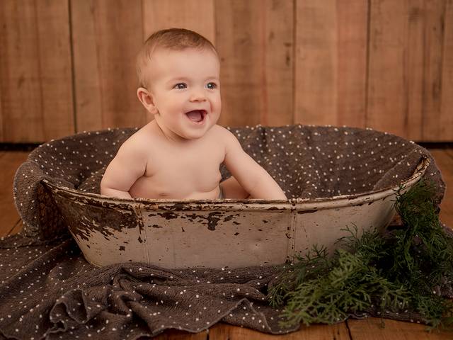 Bebês de Augusto {6 meses}