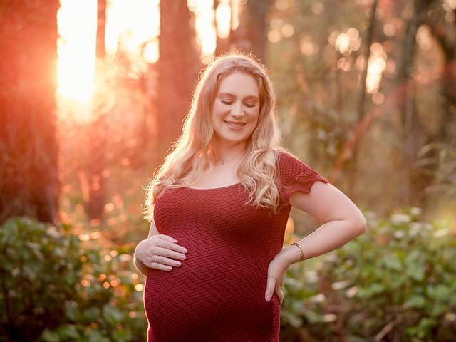 Gestante de Dalila e Rafa a espera de Aurora